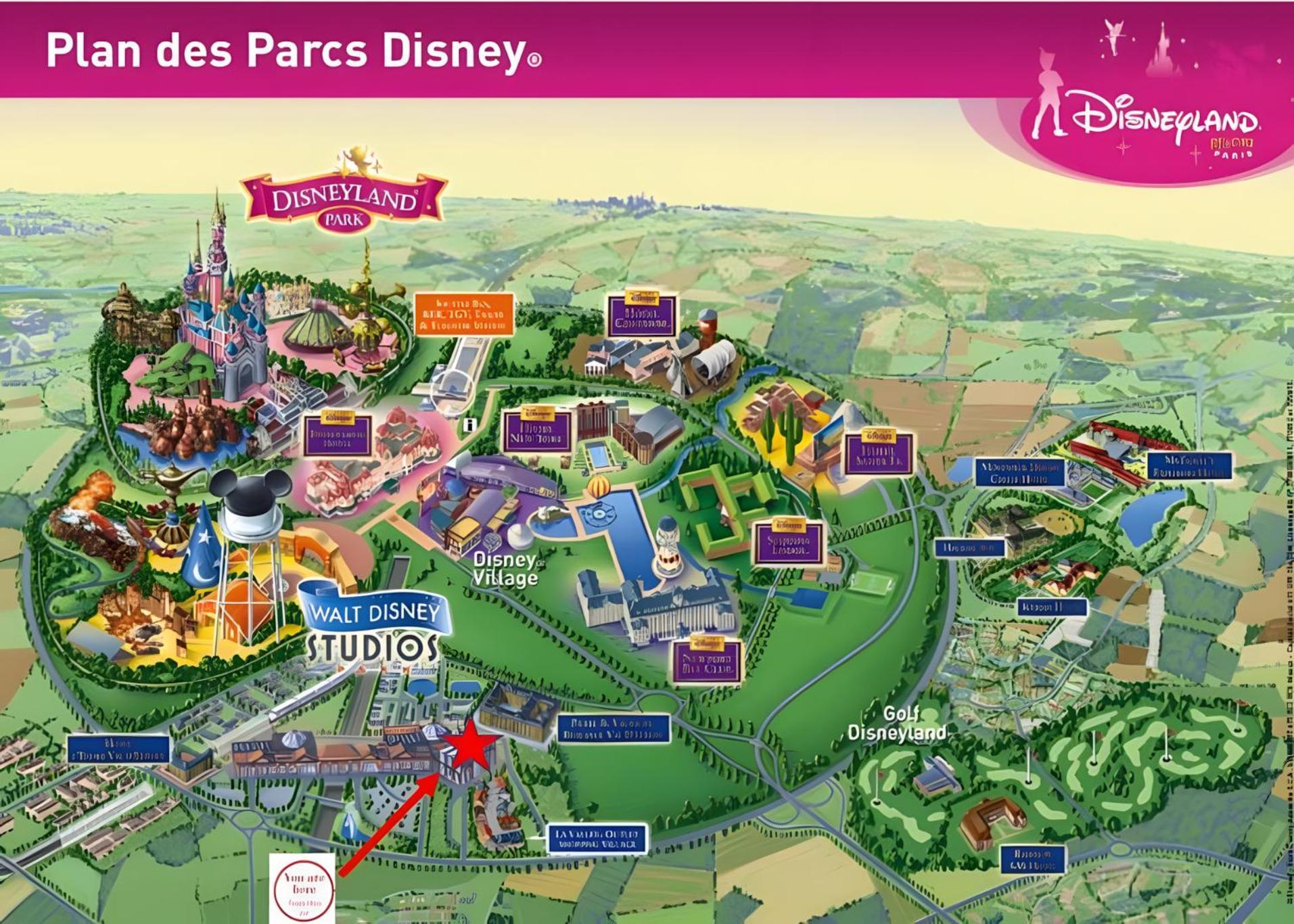 Place Toscane, 8P, Fibre Et Parking A Disneyland Serris Kültér fotó